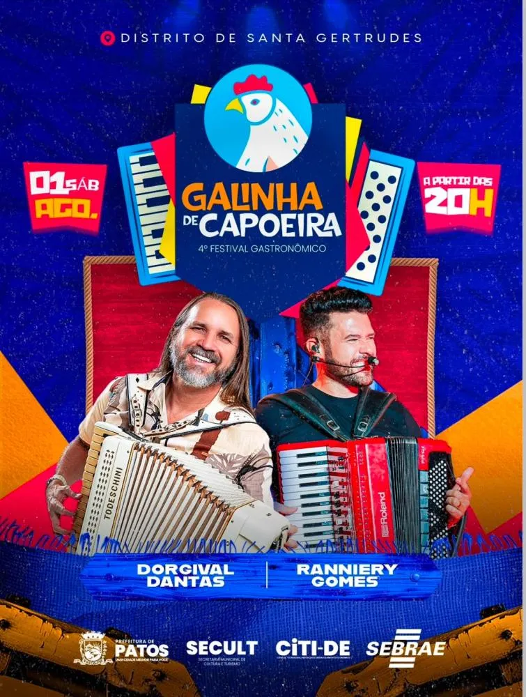 Festival da Galinha de Capoeira movimenta Santa Gertrudes neste fim de semana