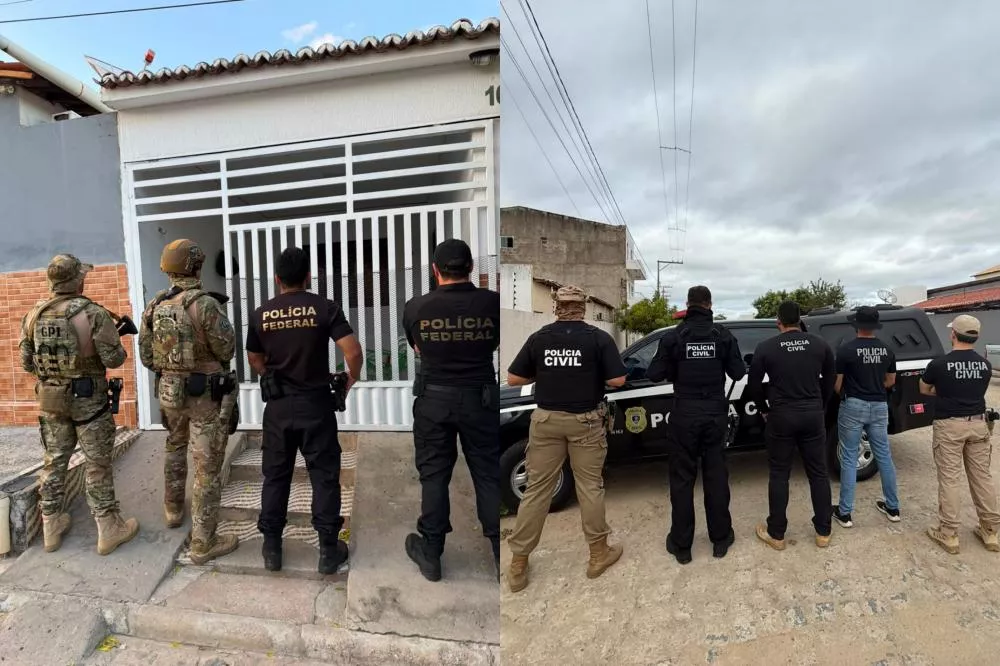 Operação Santa Fé mira grupo suspeito de controlar tráfico de drogas no Vale do Piancó