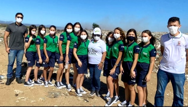 PROJETO ASA VERDE DO MUNICÍPIO DE SÃO JOSÉ DO BONFIM VISITA LIXÃO DE PATOS 