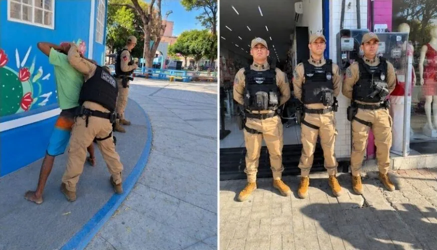 Polícia Militar reforça a segurança no comércio de Patos durante a Operação Paraíba Mais Segura