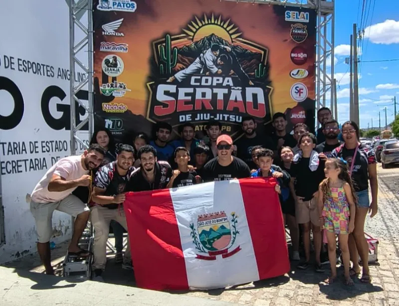 São José do Bonfim é destaque na Copa Sertão de Jiu-Jitsu com 13 medalhas conquistadas