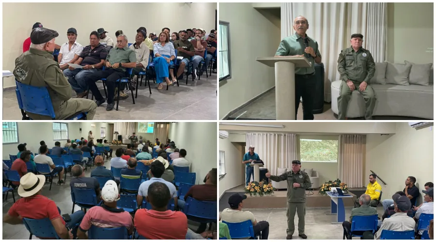 Prefeitura e ICMBio se reúnem com produtores rurais de Mãe d’Água