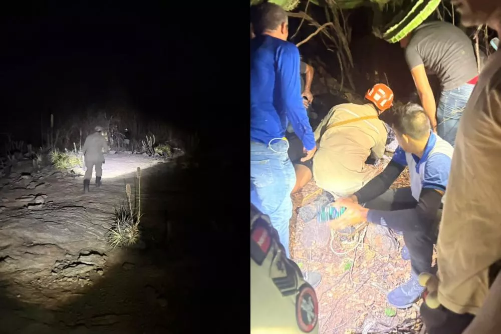 Homem desaparecido é localizado após buscas do Corpo de Bombeiros e PM, em Patos