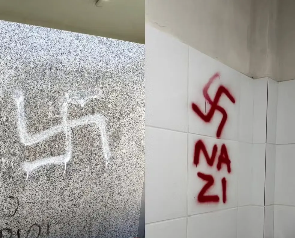 Símbolos nazistas são encontrados em banheiros da UFPB e Polícia Federal é acionada