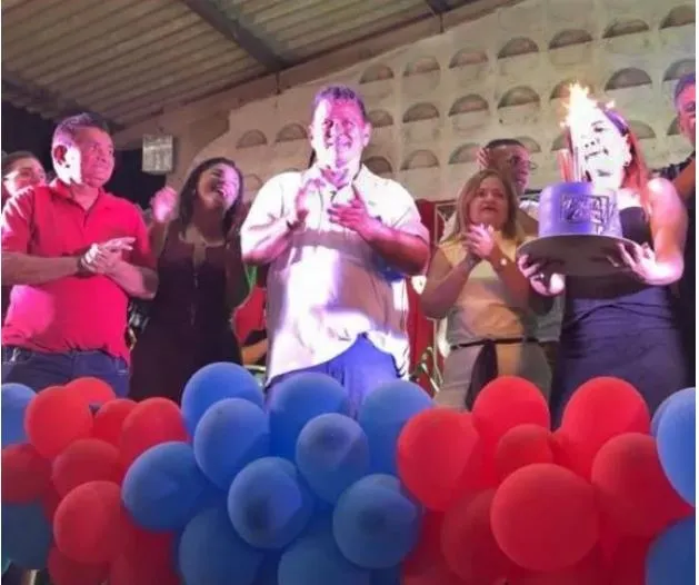 Ex-prefeito Betinho Campos festeja aniversário com familiares, amigos e correligionários em Cacimba de Areia