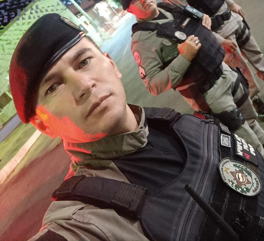Policial Militar de folga desarma suspeito e evita possível homicídio, em Teixeira 
