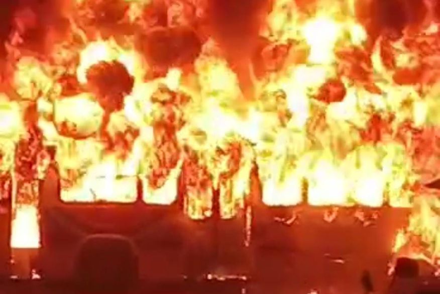Preso por envolvimento em incêndio a ônibus no Padre Zé é liberado em audiência de custódia