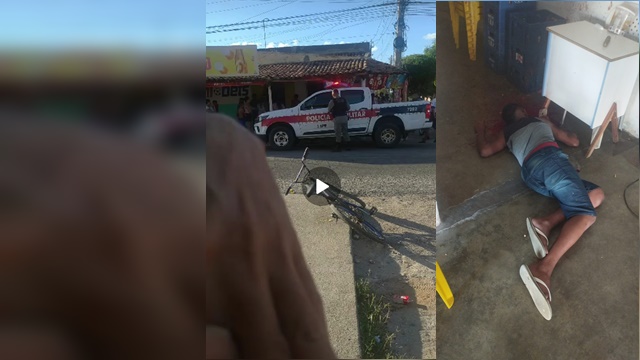 VÍDEO: HOMICÍDIO A BALA EM PATOS NA TARDE DESTA TERÇA-FEIRA
