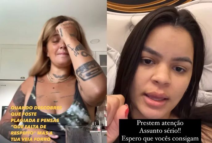 Danieze Santiago é acusada de plágio por cantora portuguesa: 'Falta de respeito'