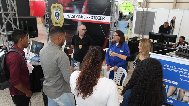 Segurança Pública expõe investimentos em tecnologia na 9ª edição da Expotec 