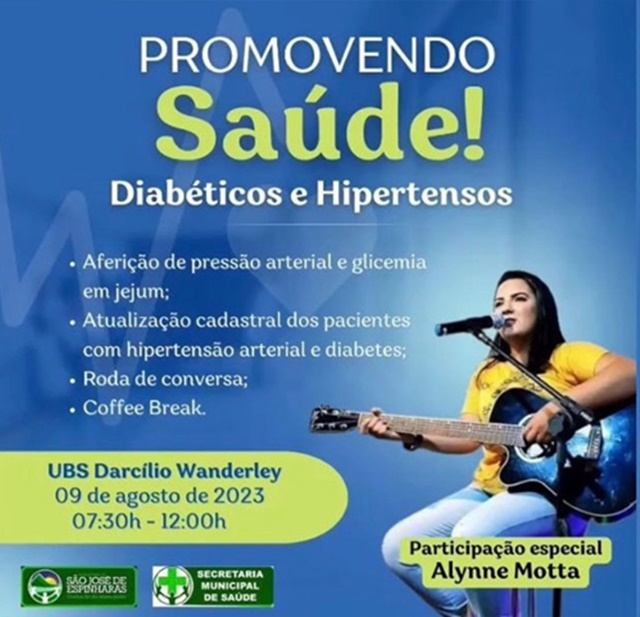 Prefeitura de São José de Espinharas realiza evento “Promovendo Saúde” na comunidade Santana nesta quarta-feira, 09/08 