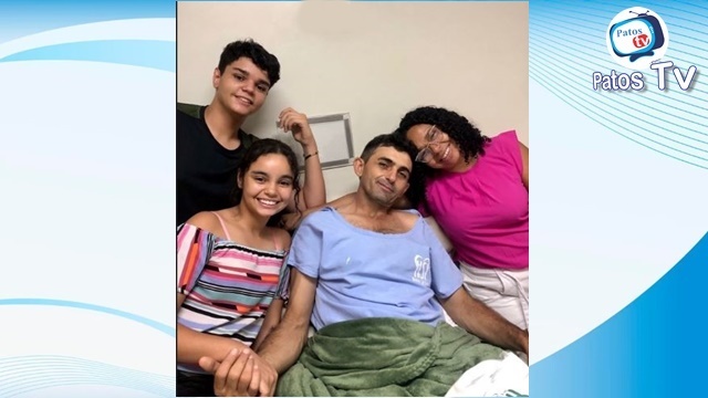 Em Patos, cirurgia de gari dura quase seis horas e família agradece solidariedade