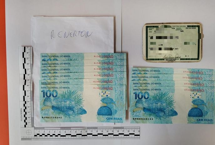 PF prende homem com mil reais em notas falsas, na Paraíba