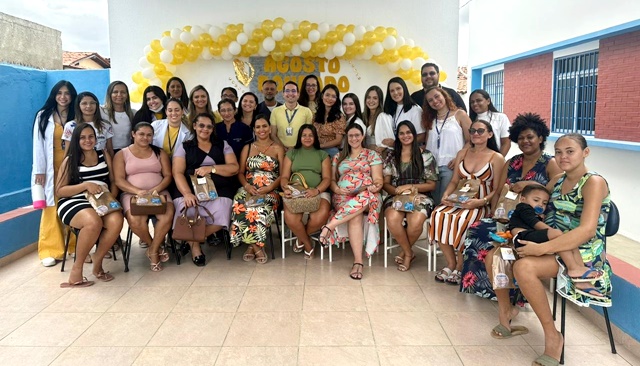 Agosto Dourado: Unidades de Saúde do DGA 2, em Patos-PB, promovem ações voltadas para gestantes