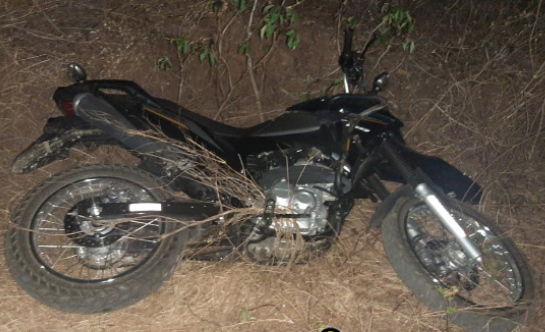Polícia Militar recupera motocicleta roubada na cidade de Sousa