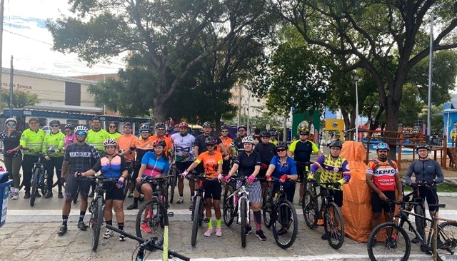 Ciclistas participam de pedal rural encerrando Semana do ciclismo em Patos 