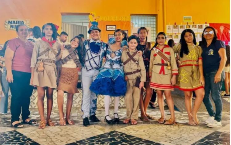 EEEF Professora Maria Nunes, em Patos, realiza I Mostra Cultural Folclórica