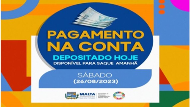 Prefeitura de Malta reforça compromisso com servidores públicos e mais uma vez realiza pagamento antecipado 