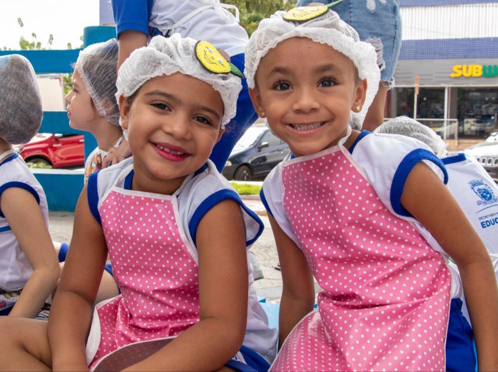 Bebenique promove progonismo em crianças das creches municipais de Patos durante Semana do Bebê