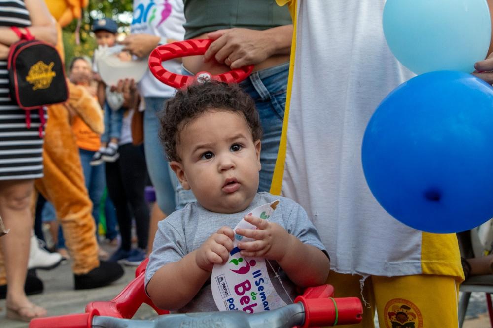 Com músicas, danças e brincadeiras, II Passeata do Bebê encerra semana de atividades voltadas à primeiríssima infância