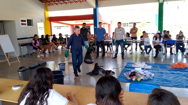 Estudo de técnicas de separação de resíduos é realizado em São José do Bonfim através de Secretarias, Projeto Asa Verde e Associação ReciclaBonfim