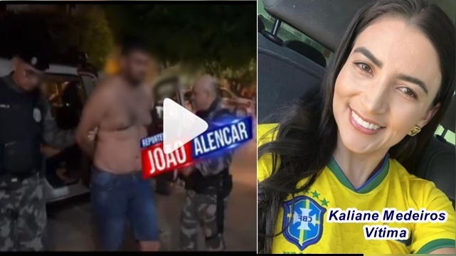 VÍDEO: Polícia age rápido e consegue prender suspeito de ter matado ex-companheira em São Bento 