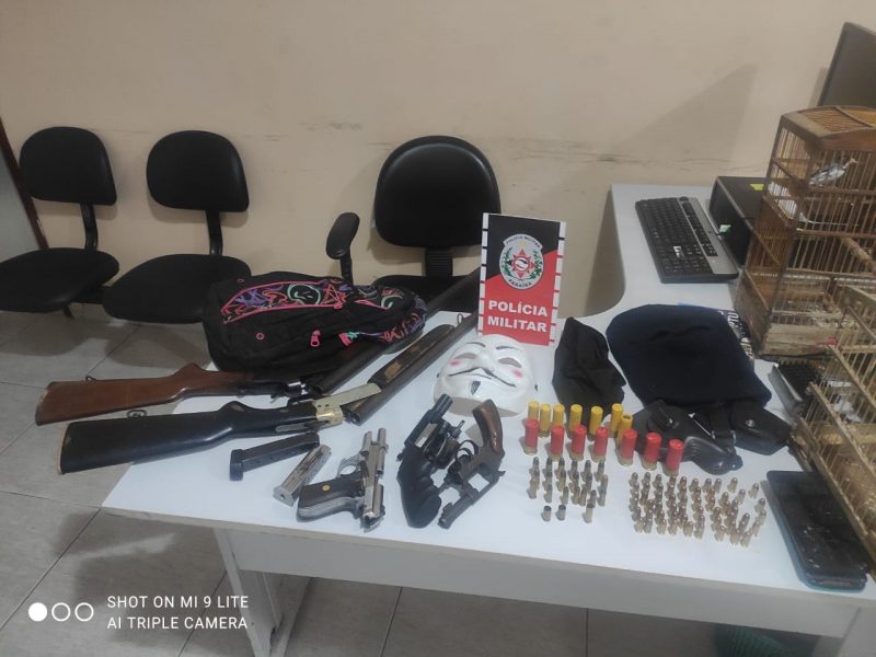 Presos membros de grupo criminoso que planejavam ataques no Sertão
