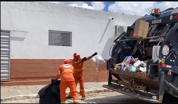 Prefeitura de Patos altera horários para coleta de lixo em alguns bairros durante Festa de N. S. da Guia