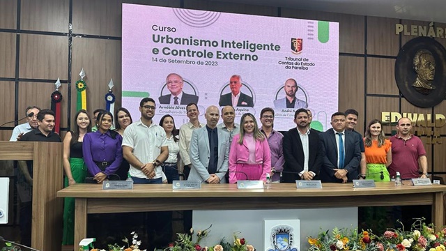 São José do Bonfim participa de Curso de Capacitação de Urbanismo Inteligente e Controle Externo
