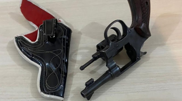 Polícia Militar apreende arma com acusado de disparo na cidade de Bonito de Santa Fé