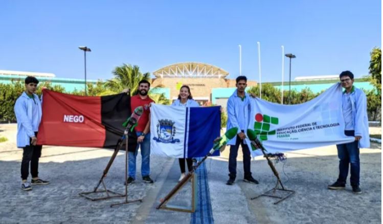 Alunos do IFPB Campus Patos participam da Mostra Brasileira de Foguetes