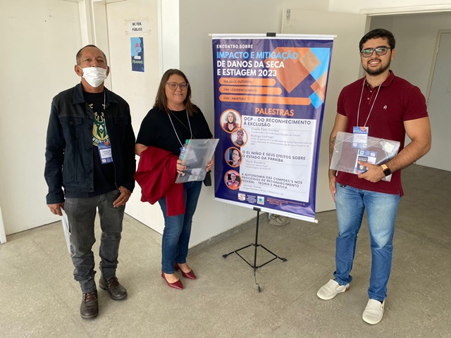 São José do Bonfim participa de simpósio sobre a seca e estiagem na Paraíba