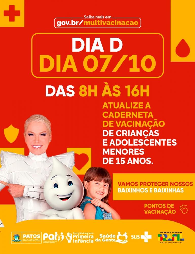 DIA D: Confira as unidades de saúde abertas neste sábado (7) para imunizar crianças e adolescentes menores de 15 anos
