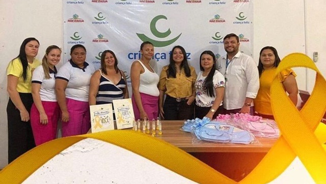 Roda de Conversa com gestantes do Programa Criança Feliz é realizada em Mãe d’Água