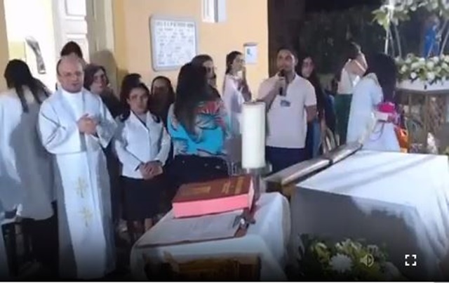 VÍDEO: atentado durante novena em igreja deixa um morto e dois feridos, em cidade do Rio Grande do Norte