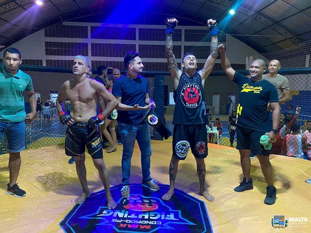 Malta se rende à emoção do MMA: 'CONDADO FIGHT - EDIÇÃO MALTA' foi um verdadeiro sucesso e apoiado pela Secretaria de Esportes