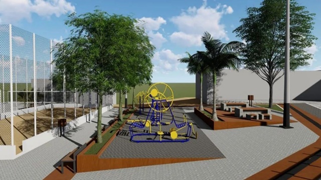 Mãe d´Água ganha novo espaço para recreação, lazer e convívio social