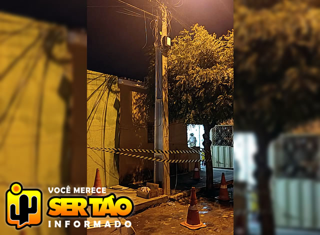 Criança sofre descarga elétrica, no sertão da Paraíba