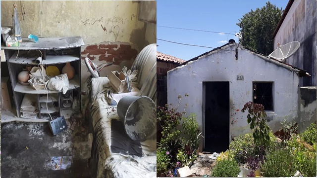 Em ato heroico, Bombeiros de Patos salvam três crianças que estavam dentro de imóvel em chamas, em Santa Luzia-PB