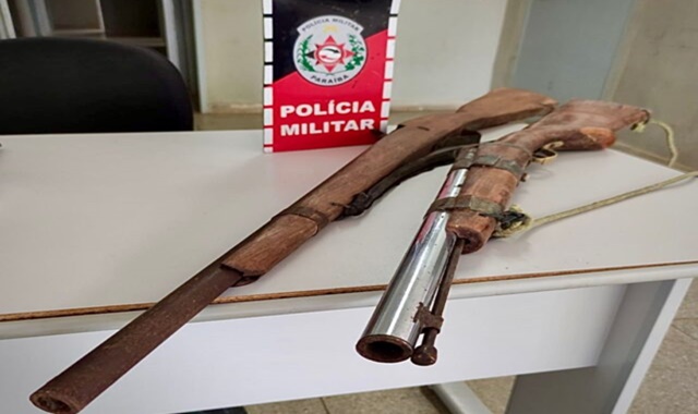 Polícia Militar apreende mais duas armas de fogo em Teixeira 