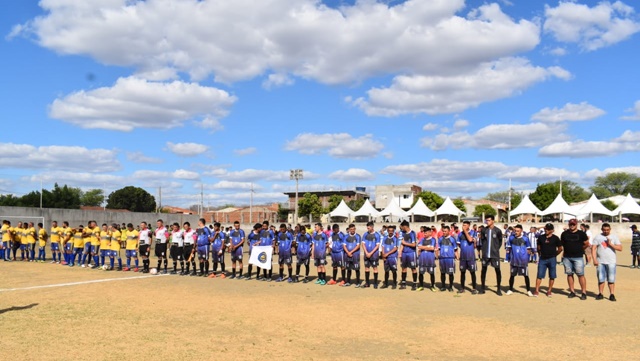 Campeonato Municipal de Futebol Amador de São José do Bonfim começa com grande festa.