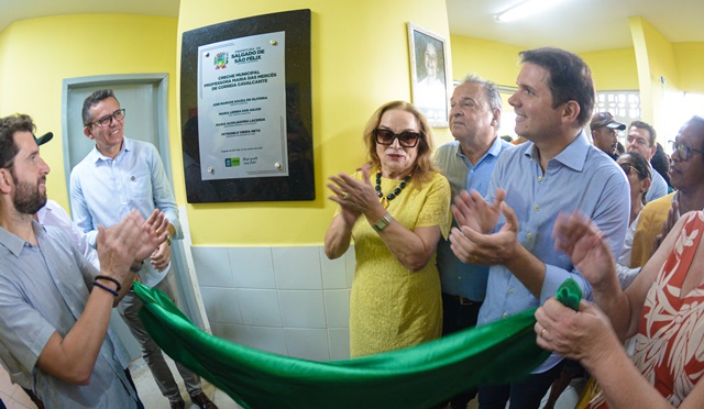 Governo do Estado inaugura creche e beneficia mais de 380 crianças, em Salgado de São Félix