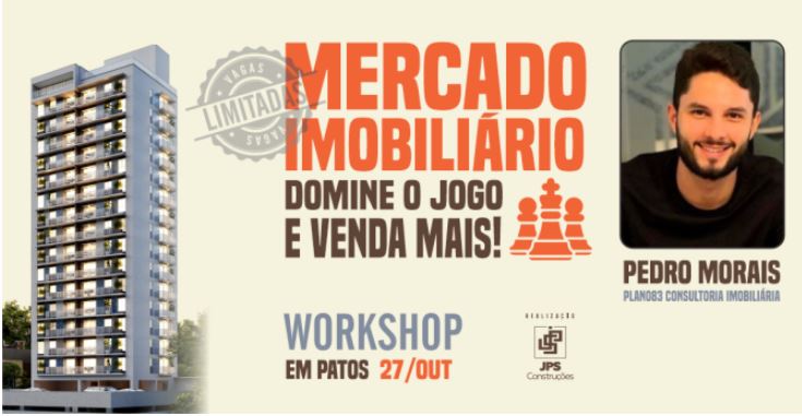 Patos sediará workshop voltado para corretores de imóveis