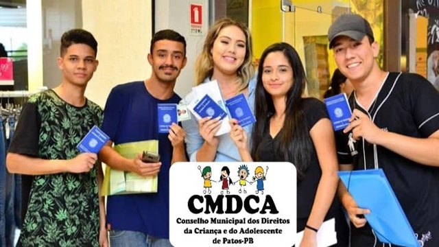 CMDCA através do CIEE e RENAPSI amplia canal de divulgação para vagas de jovem aprendiz no município de Patos-PB