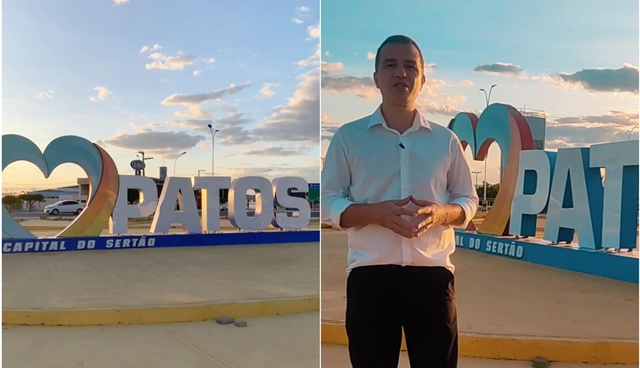Patos 120 Anos: Dr. Érico Djan parabeniza a Capital do Sertão