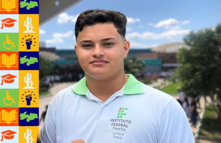 Estudante do IFPB Campus Patos, Filho de dois agricultores da zona rural da cidade de São José do Bonfim, é finalista no Parlamento Jovem Brasileiro. 