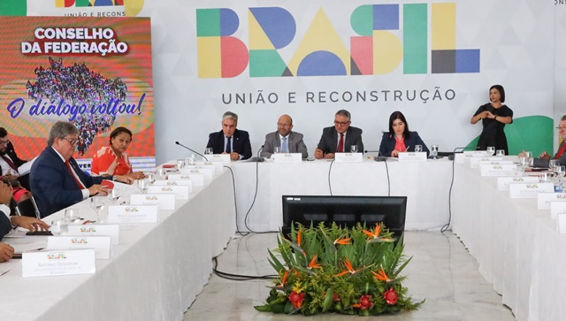 João Azevêdo participa de instalação do Conselho da Federação e destaca importância da iniciativa para construção conjunta de soluções para o país