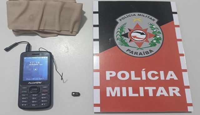 Polícia Militar prendeu em Patos na tarde deste domingo, 29, uma mulher que tentava fraudar o concurso público para o CFSD (Curso de Formação de soldados da PMPB)
