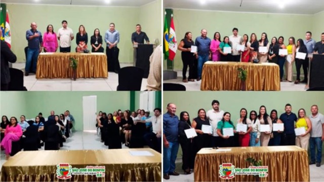 Cerimônia de Diplomação de Conselheiros Tutelares é realizada em São José do Bonfim