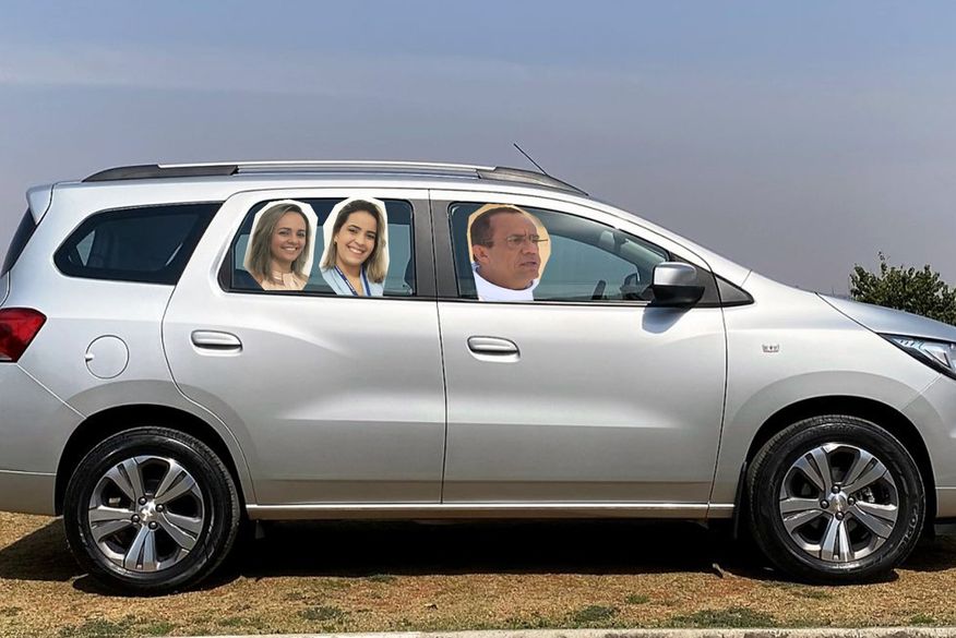 Padre Egídio, Amanda e Jannyne usam dinheiro do hospital para comprar carro e depois o alugam de volta à instituição